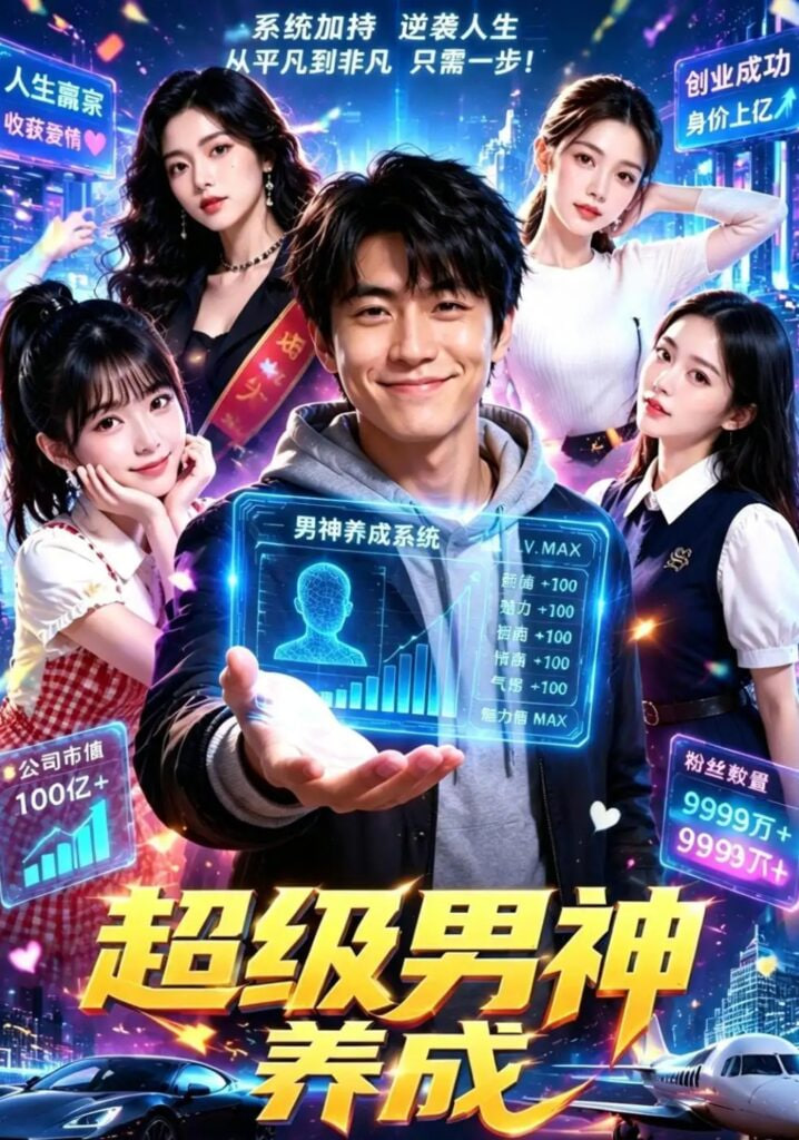 超级男神养成 2026 短剧 海报